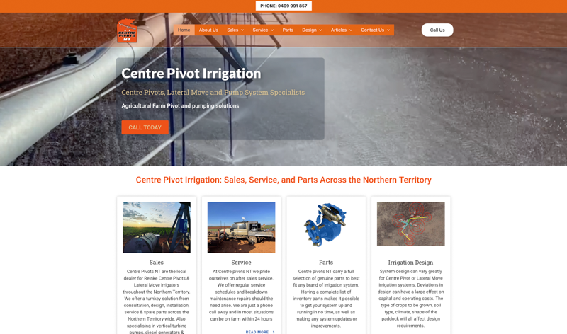 Centre Pivots NT